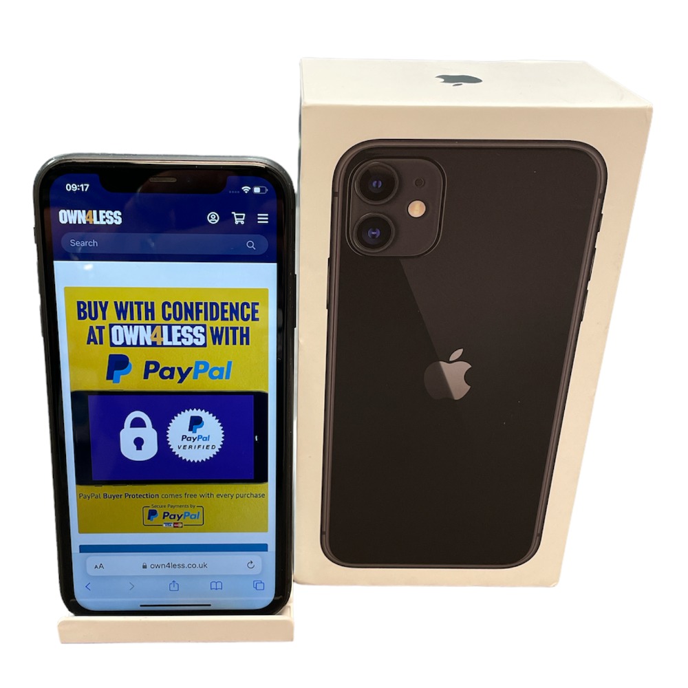 Apple iPhone 11 Unlocked 64GB Black Own4Less